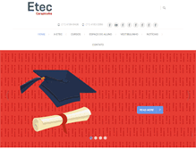 Tablet Screenshot of eteccarapicuiba.com.br